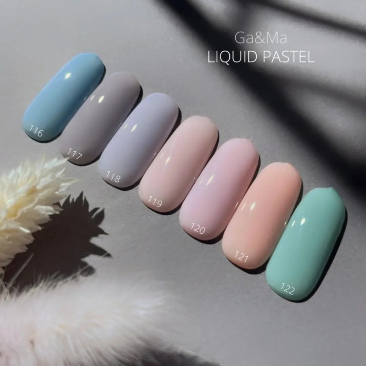 Гель лак Liquid pastel 120 Margaritka 10 мл - nailyday.shop 