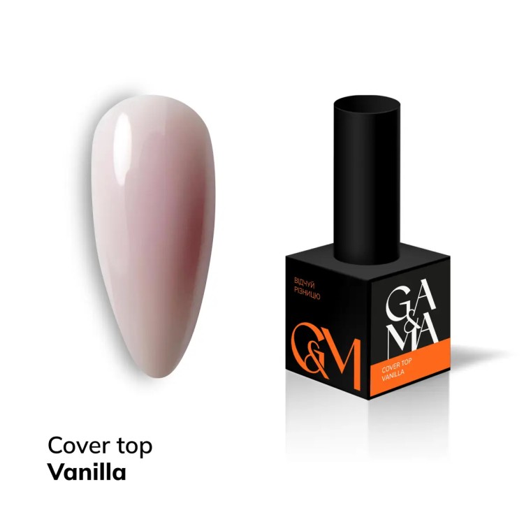 Cover top Vanilla 10 ml - nailyday.shop 01 