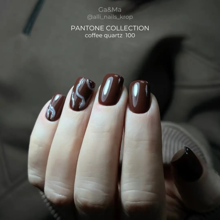 Гель лак Pantone collection 100 Coffee quartz 10 мл - nailyday.shop 