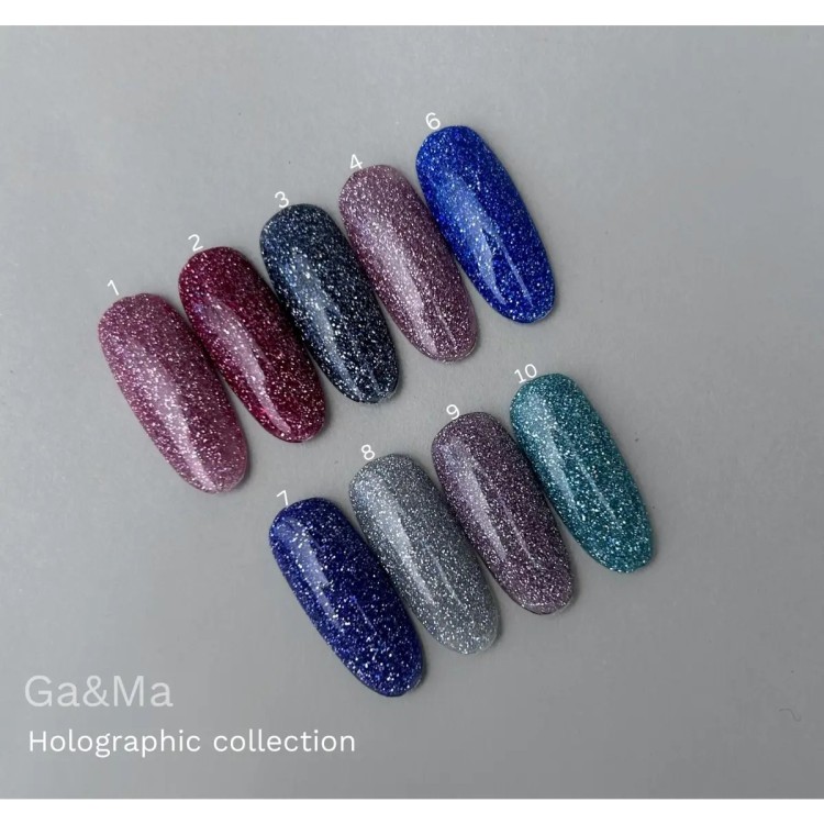 Гель лак Holographic 004 10 мл - nailyday.shop 02