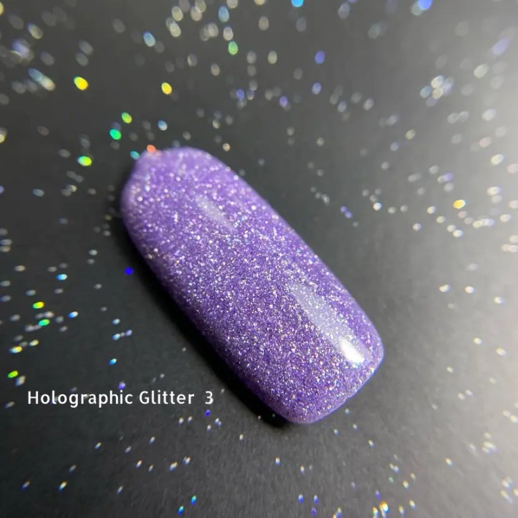 Гель лак Holographic glitter 003 10 мл - nailyday.shop  