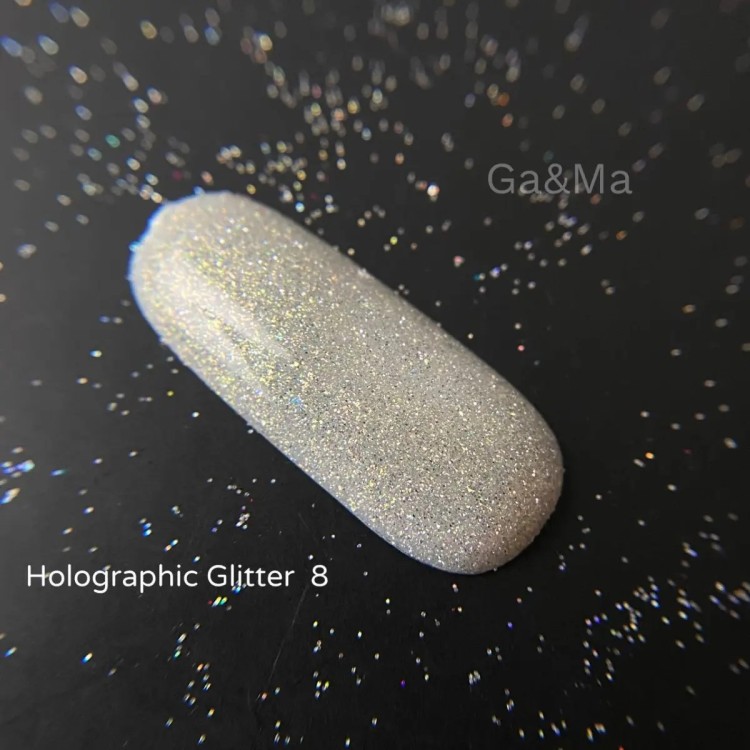 Гель лак Holographic glitter 008 10 мл - nailyday.shop  