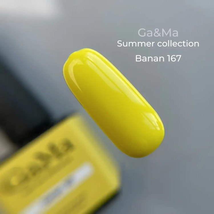 Summer collection 167 Banan 10 ml - nailyday.shop 01 