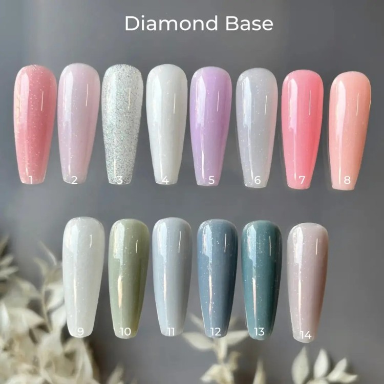 Камуфлирующая база Diamond 004 15 мл - nailyday.shop 03