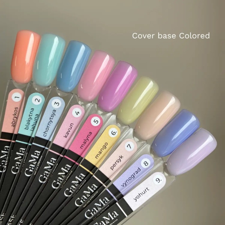 Cover base Colored 009 Yohurt 15 ml - nailyday.shop 06