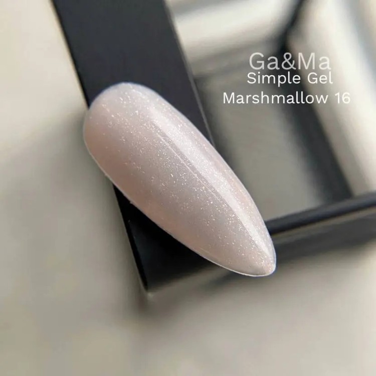 Симпъл гел 016 Marshmallow 15 мл - nailyday.shop  