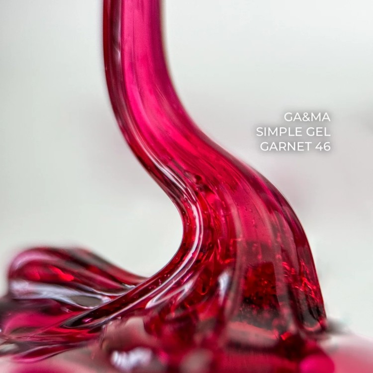 Simple gel 046 Garnet 15 ml - nailyday.shop 02